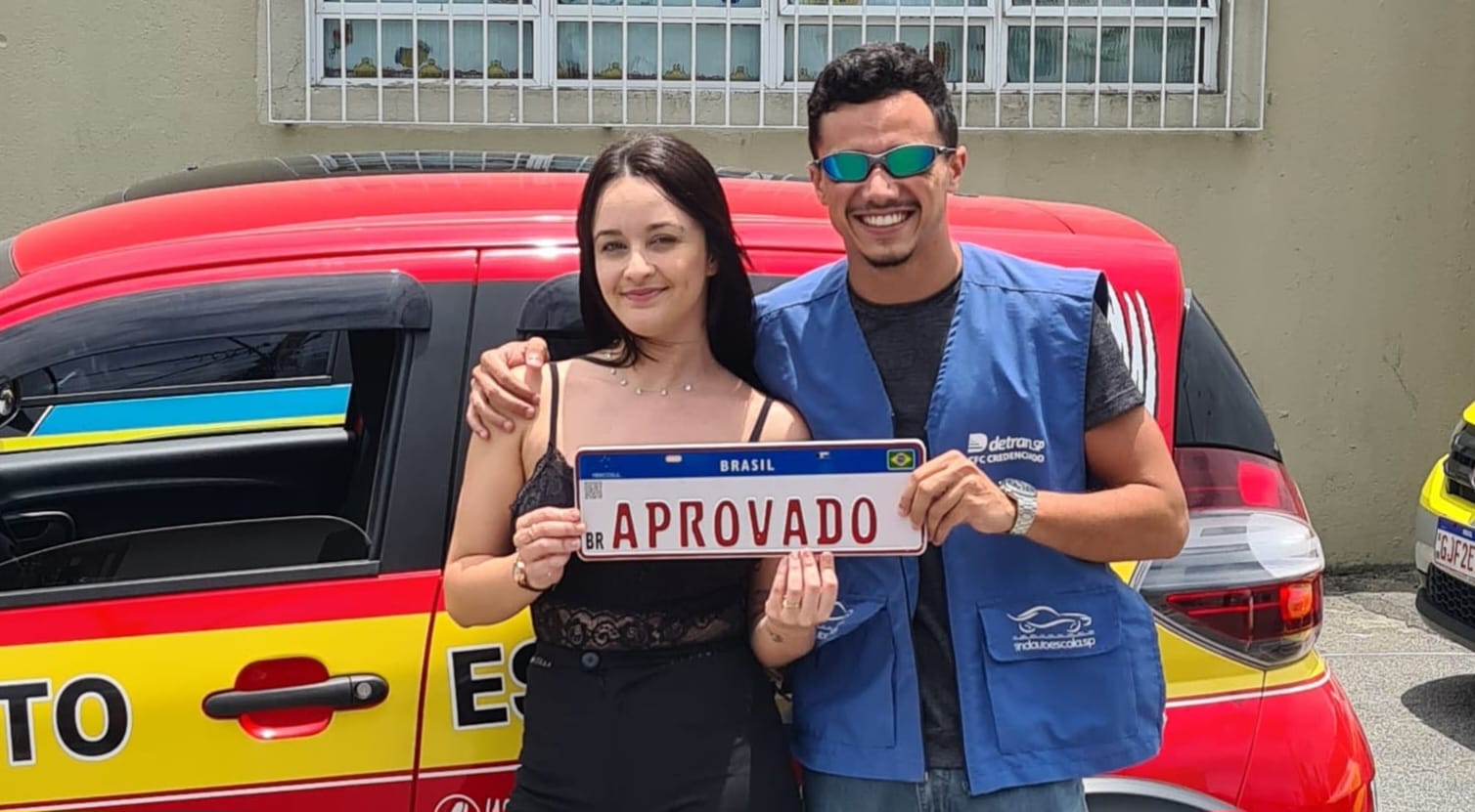 Aluna aprovada