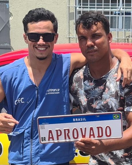 Aluna aprovada