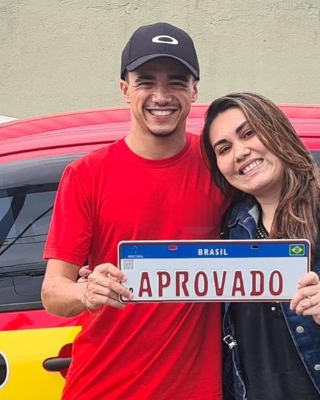 Aluna aprovada